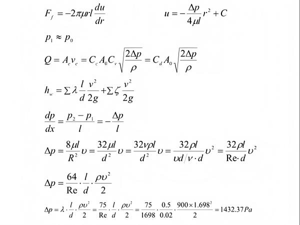 Hydraulic oil and fluid dynamics