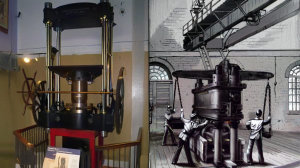 Timeline of hydraulic transmission development showing key milestones