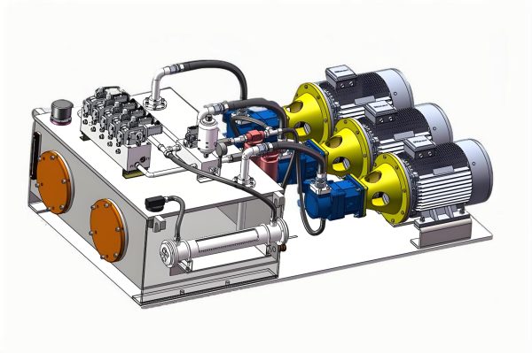 Fluid forces on a valve spool in a hydraulic system